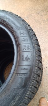 Prodám 4x zimní 185/60R15 Kleber - 3