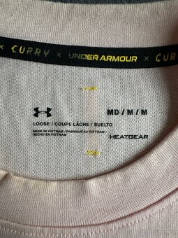 Under Armour triko Curry světle růžové vel. M - 3