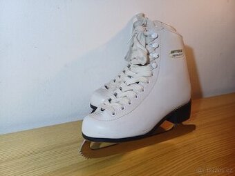 Dívčí brusle kožené, vel. 33, stélka 20,0cm, Praha - 3