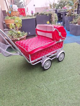 RETRO KOČÁREK LIBERTA osmipérák pro panenky - 3