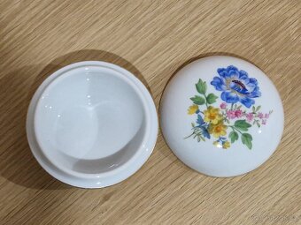 Porcelánová šperkovnice Meissen – Míšeň - 3