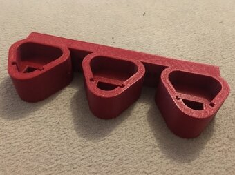 Držáky na baterie a vrtačku Milwaukee M12 - 3