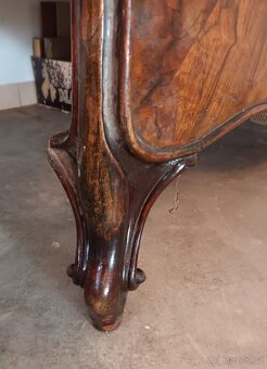 stará starožitná čela pelesti postele - 3