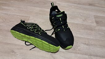 Nové pracovní boty/obuv BENNON Rebel S1P Green Low - 3