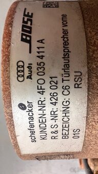 Bose Audi a6 4f - 3