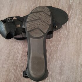 Geox černé letní kožené sandále, 38 - 3