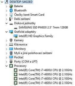 ▼Lenovo ThinkPad X240 - 12,5" / i7-4600U / 8GB / SSD / ZÁR▼ - 3
