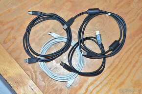 Počítačové kabely a redukce - USB, VGA, PS/2, RJ-11, atd. - 3