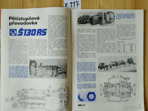 4x časopis Automobil 1976 ŠKODA 120pavool X117 - 3