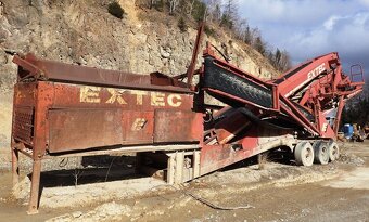 22t třídič mobil max 250t/h turbo návěs Extec 5000 - 3