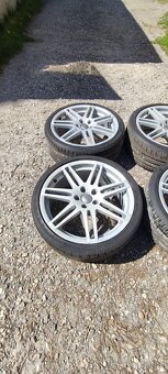 Repasované ALU kola 5x112 8Jx19 , letní pneu 235/35 R19 - 3