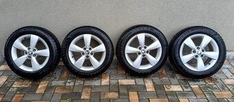 škoda fabia3 rapid orig.alukola zimní 185/60/15 5x100 - 3