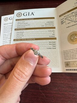 Zásnubní prsten Briline 0,32 ct s GIA certifikací - 3