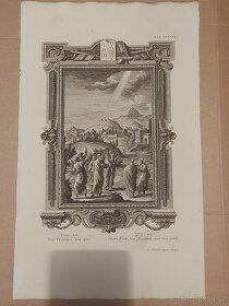 rytina, grafika, mědiryt, Bible, 18. století - 3