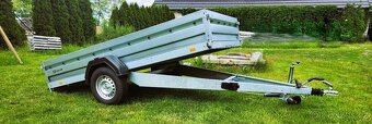 výprodej . nový 300x150 cm 1300 kg bržděný - 3