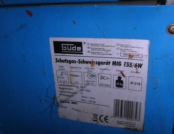 MIG-svářečka včetně lahve a masky - 3