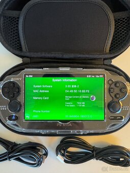 PlayStation Vita OLED | Jailbroken (Software: 3.65) - 3