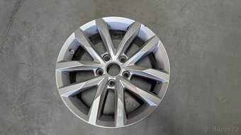 Originální ALU disky Volkswagen 6,5Jx16 ET42 – TOP STAV - 3