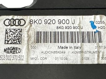 Budíky naftové 8K0920900J Audi A4 B8 8K r.v. 2010 - 3