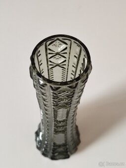 Váza kouřová, Crystalex - 3