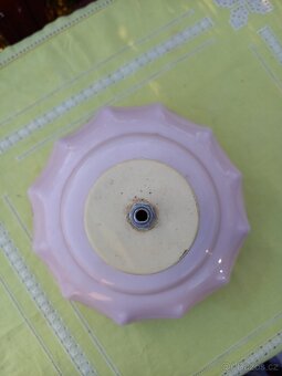 Starodávný porcelánový lustr - 3
