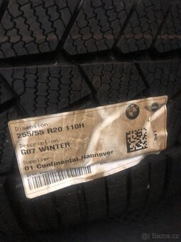 zimní kola R20 BMW X7 G07 originál sada 255/55 R20 - 3