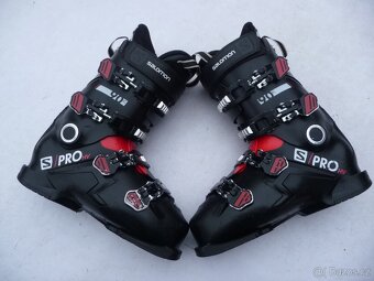 17. Lyže FISCHER - 140 cm + boty SALOMON 40eu + HOLE - set - 3