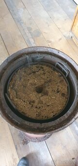 Starodávné pilinové kamna - 3