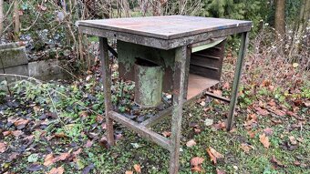 Ocelový pracovní stůl - 3