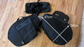 Boční Moto brašny, rozšířitelné i na helmu - 3