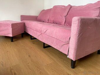 Růžová sedačka - 3