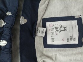 Dětské jarní/podzimní bundy vel. 128 - 3