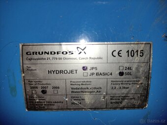 Prodám vodárnu Grundfos Hydrojet JP5 - 3