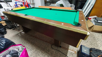 Kulečník, pool 7 ft, nově potažen - 3