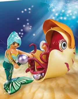 Playmobil 70098 - mořská panna se šnečí gondolou - 3