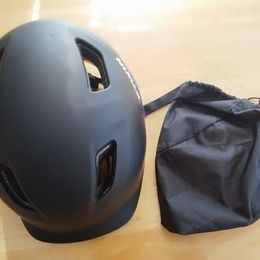 Cyklistická helma BTWIN vel. M (55-59 cm) +ochraný potah pro - 3