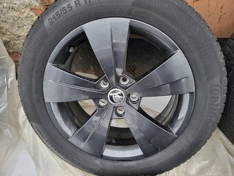 17" Zimní Škoda TRITON Superb III 3V Original Alu 5x112 ET4 - 3