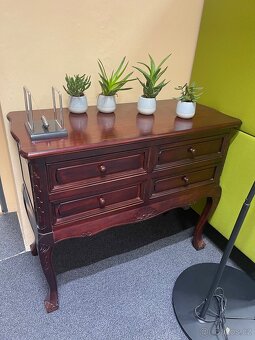 Prodám kvalitní kancelářský SET starožitný psací stůl - 3
