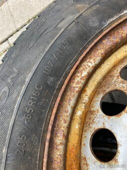 2x kolo 16” originál VW T5 transporter, Multivan, Caravelle - 3