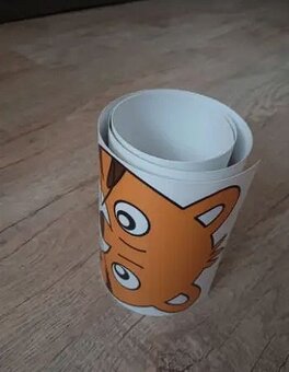 Metr na zeď - samolepka - 3