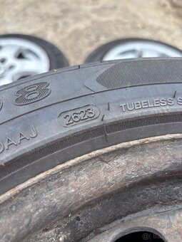 Pneu na diskach 195/55/15 roztec 5x100 - 3