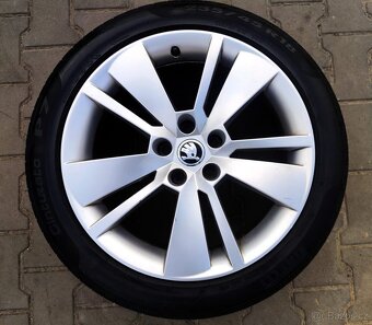 Disky originální Škoda Superb III 5x112 R18 Zenith - 3