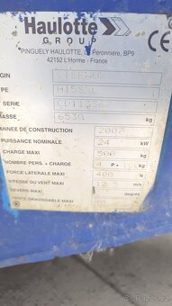 Nůžková pracovní plošina - 3