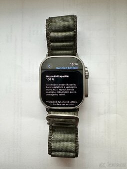 Apple watch ultra 1 -baterie100% / v záruce - 3