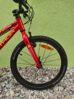 Značkové kolo Author Cosmic 20" (červená/žlutá) - 3