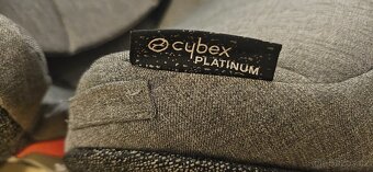 Autosedačka Cybex Solution Z-fix Plus Platinum - jako nová - 3