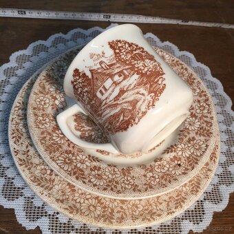 Snídaňová sada Ditmar Urbach talíř šálek podšálek - 3