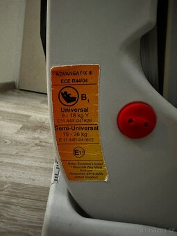 Autosedačka Britax Romer ADVANSAFIX III SICT - 3