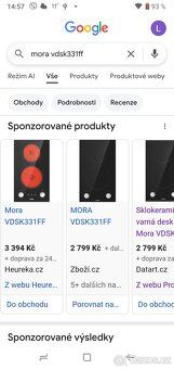 Sklokeramická deska Mora - 3