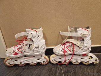rostoucí brusle Tempish 33-36  2v1 - lední i inline - 3